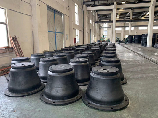 Moldeado de encargo resistente de la defensa de goma del embarcadero del cono del servicio del OEM