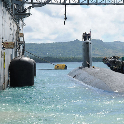 Vertical submarina de las defensas 50kPa D3.3m NR de US Navy que flota defensas hidroneumáticas