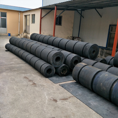 Defensa de goma Tug Cylindrical Boat Fenders del muelle de la absorción de alta energía