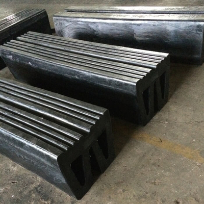 Tipo grande caucho natural del muelle W de la defensa para Tug Boat Bumper