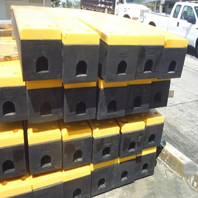 Defensa de parachoques del muelle del muelle altamente durable de goma cuadrado de la defensa