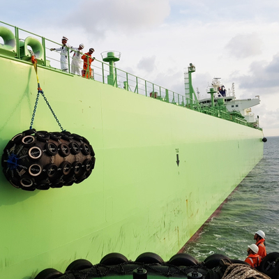 los 4.5*9.0M Yokohama Ship Fenders PIANC2002 que flota defensas de goma neumáticas