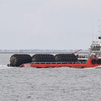 Defensa flotante de goma de la litera de la defensa 50kPa del STS ISO17357 Yokohama