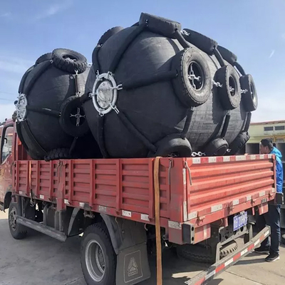 estándar de parachoques del 1:2014 ISO17357 de la defensa del muelle de los 3.3M 80kPa Yokohama