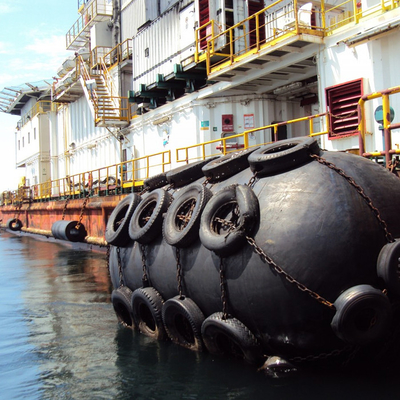 Defensa de goma de Yokohama de la explosión anti para la flotación del muelle del STS