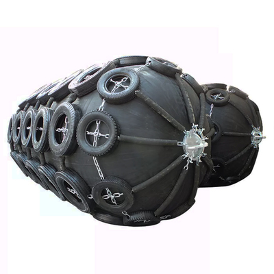 Defensas de goma de la defensa los 4.5*9.0M Floating Pneumatic Rubber del ISO 17357 Yokohama
