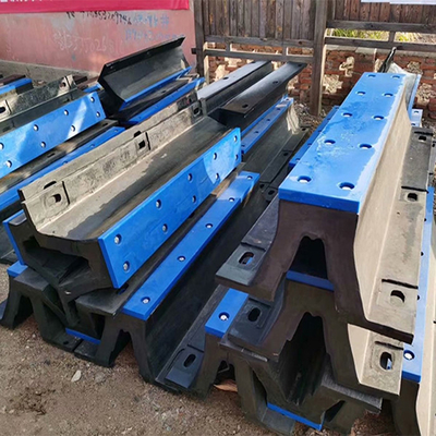 Estándar resistente de la AIPCN de Marine Dock Fenders Black 500H del arco