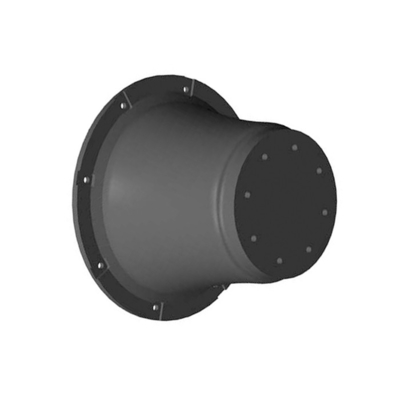 Grado naval de goma natural flexible del color negro de goma NBR de las defensas del cono ISO9001