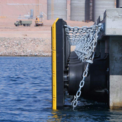 Defensa de goma del cono de la célula de goma flexible impermeable de las defensas NR