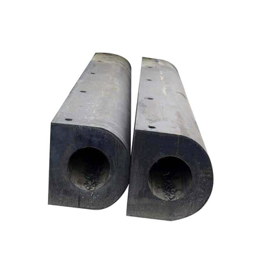 Tipo resistente caucho natural amistoso del aceite D de las defensas D400H Eco para amarrar el muelle del barco