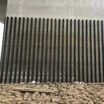 El tipo de goma defensas de NBR/NR D ennegrece el muelle de parachoques del puerto del muelle de la resistencia de rasgón del color