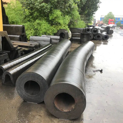 Tope cilíndrico del barco de SBR NBR Marine Fenders Dock Ship Rubber