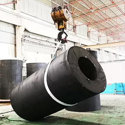 El tope de goma cilíndrico resistente para el barco PIANC2002 certificó