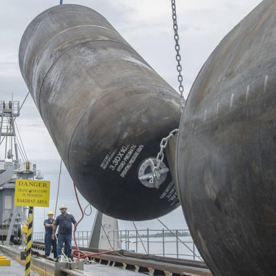 Flotación submarina hidroneumática del muelle 50kPa de la litera de las defensas ISO17357 PIANC2002