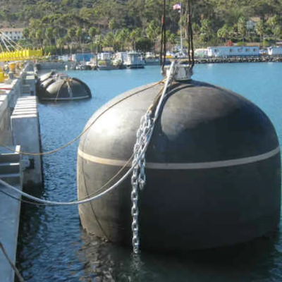 Las defensas ISO17357 de D3.3M Submarine Pneumatic Rubber certificaron