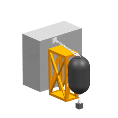 ISO17357-1: 2014 80kPa defensas submarinas Marine Dock hidroneumática