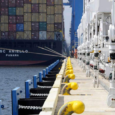 Estándar del 13797:2020 de la AIPCN ISO de los bolardos del muelle del amarre del acero de molde 50 toneladas