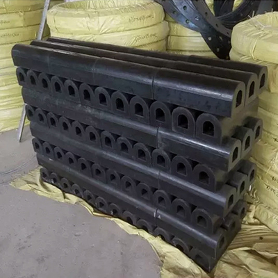 el tipo topes negros de 300h D del muelle del barco de goma lleva a Marine Port Fenders de resistencia
