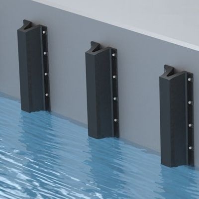 Tipo defensa de goma Marine Dock Protection Fixed de V del arco estupendo del OEM