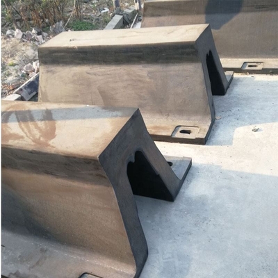 Tipo defensa de goma Marine Dock Protection Fixed de V del arco estupendo del OEM