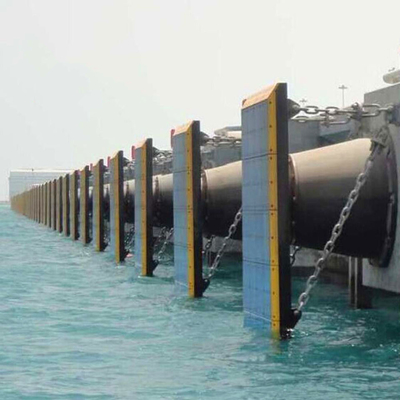 Tipo defensa de goma DF1000H PIANC2002 del cono del muelle para la protección de la nave del barco