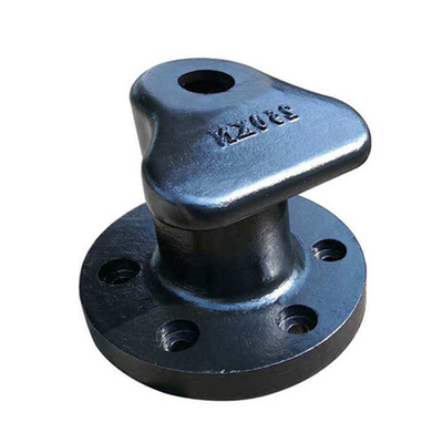 Cabeza durable de la camiseta que amarra los bolardos Marine Cast Iron Qt 450 piezas de la nave del barco