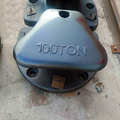 Cabeza durable de la camiseta que amarra los bolardos Marine Cast Iron Qt 450 piezas de la nave del barco