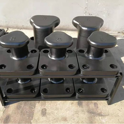 Cabeza durable de la camiseta que amarra los bolardos Marine Cast Iron Qt 450 piezas de la nave del barco