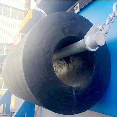 Defensa de goma cilíndrica Marine Port Ship Boat del alto rendimiento