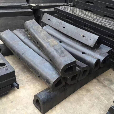 Tipo hueco defensas/del barco D de la sección protección de parachoques de goma del muelle