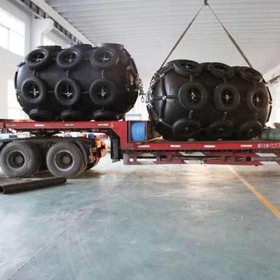 Tipo defensa neumática los 3.3*6.5M ISO17357 de CTN de la defensa de goma del muelle