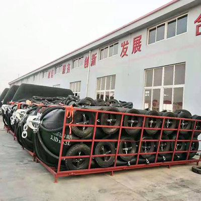 defensa de goma Marine Pneumatic Berthing Jetty de los 2.0mx3.5m Yokohama