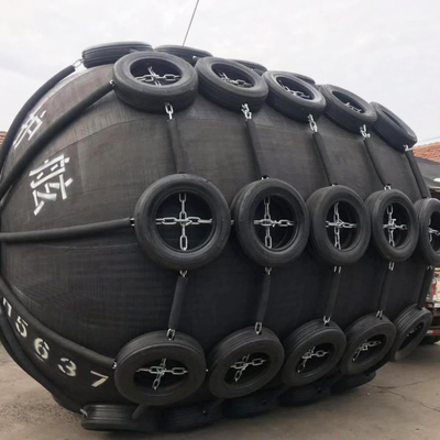 Iso17357 operaciones de goma neumáticas flotantes de la defensa 80kpa Sts