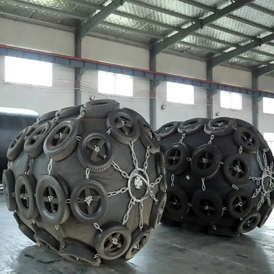 Iso17357 operaciones de goma neumáticas flotantes de la defensa 80kpa Sts