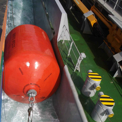 Diámetro cilíndrico 1200mm*2000m m de la defensa de la espuma del barco del poliuretano para la protección del muelle