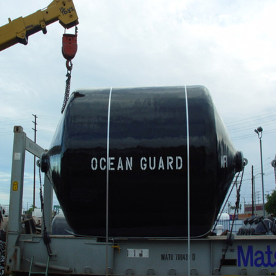 Diámetro cilíndrico 1200mm*2000m m de la defensa de la espuma del barco del poliuretano para la protección del muelle