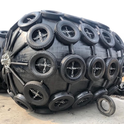 Defensa de goma 50 Kpa los 3.3*6.5m de Iso17357 Yokohama con la válvula de seguridad