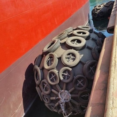 Defensa de goma neumática Iso17357 50kpa de las operaciones del Sts para la protección de la nave