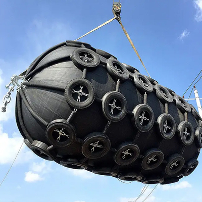 Defensa de goma de Yokohama del lado del barco de 50 Kpa para la nave y el muelle