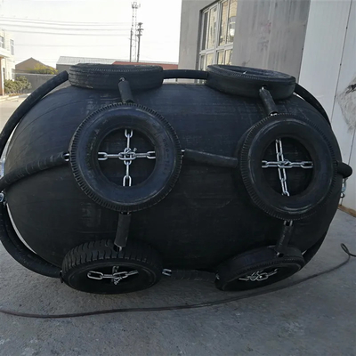 Altura adaptable de la alta de la abrasión defensa de goma cilíndrica del muelle para Marine Usage