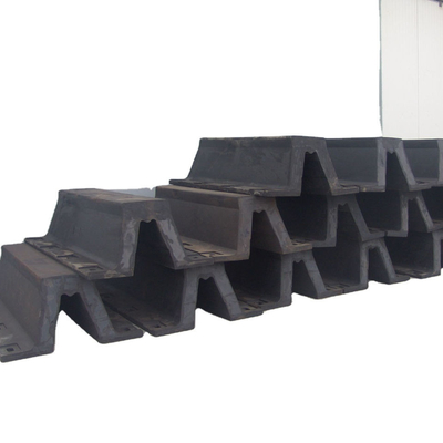 Tipo de forma de V marino defensas de goma para la protección del barco