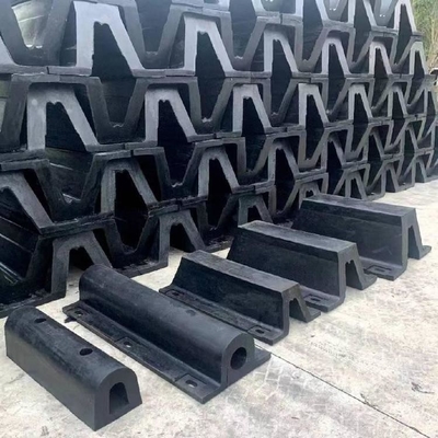 DNV personalizado tipo V Fender Marine Dock Rubber Barco Fenders parachoques