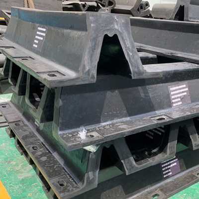 DNV personalizado tipo V Fender Marine Dock Rubber Barco Fenders parachoques