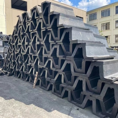 Fenders para barcos de caucho en forma de V para aplicaciones marinas