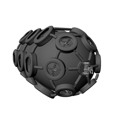Protección contra colisiones Pneumáticos Fenders Marinos 50kpa 3.3*6.5m