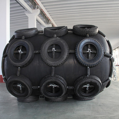 ISO17357 Yokohama Fender de caucho Marino neumático flotante para buques