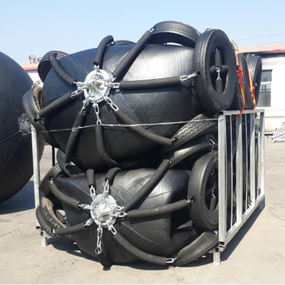 Absorción de alta energía Yokohama Fender para transferencias de buque a buque Perforación en alta mar