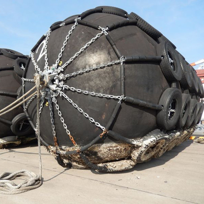 Diseño Superior 80kPa Pneumáticos flotantes de caucho Fenders Protección sin precedentes
