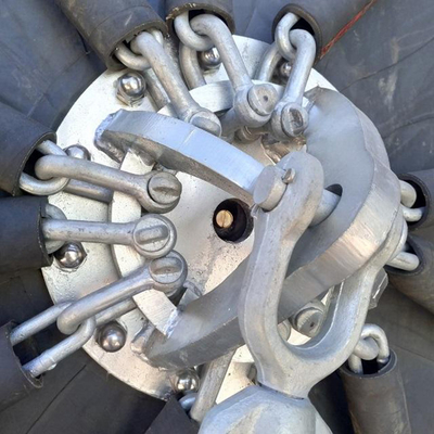 50kPa defensa de goma neumática ISO17357-1: Certificado de la BV de 2014 especificaciones