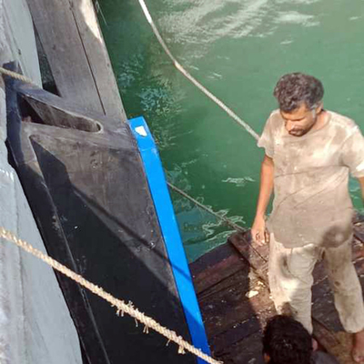 Absorción de alta energía 1000 mm Fender tipo V para barcos y embarcaciones